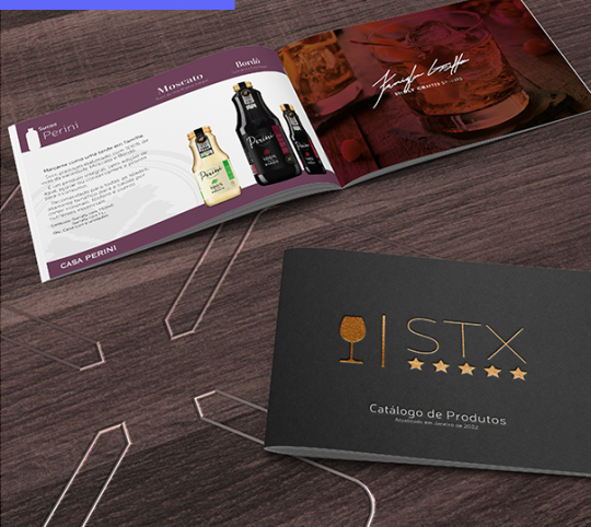 Catálogo de Produtos para STX Bebidas